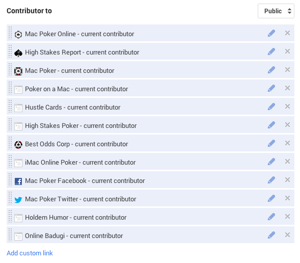 LInk back to the site from your Google Plus profile under "Contributor to"